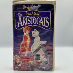 The Aristocats VHS Disney Masterpiece 1996 Edition Animated Film Clamshell